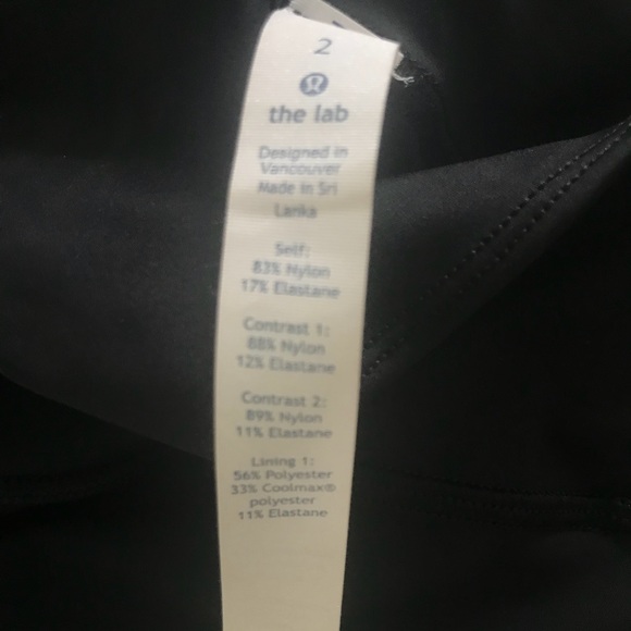 Lululemon “the lab” pants with mesh - Picture 5 of 6
